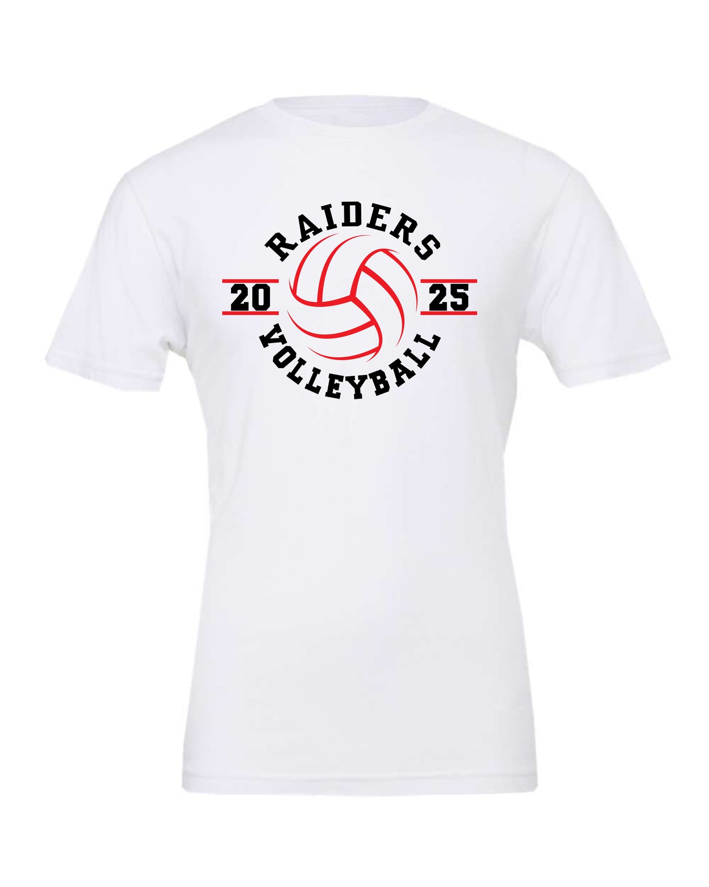 Raiders volleyball 2025 t-shirts Adult Sizes - BELLA BRAND