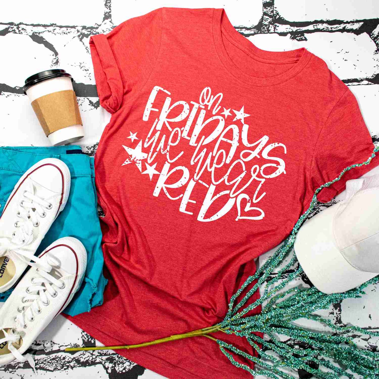 on Fridays we wear Red