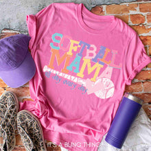 Load image into Gallery viewer, Softball mama all day every day