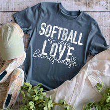 Load image into Gallery viewer, softball is my love language