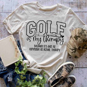 Golf is my therapy
