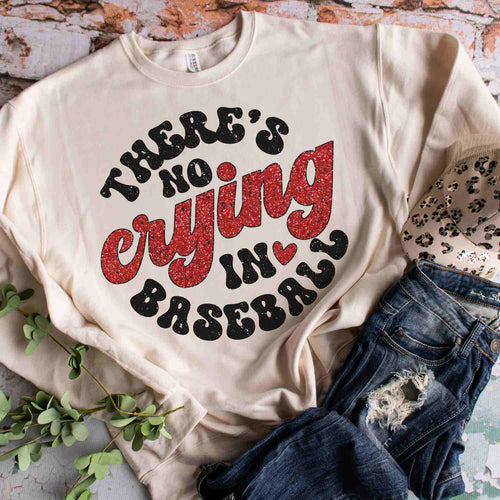 There's no crying in baseball