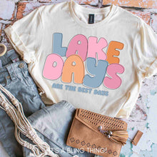 Load image into Gallery viewer, Lake Days are the Best Days
