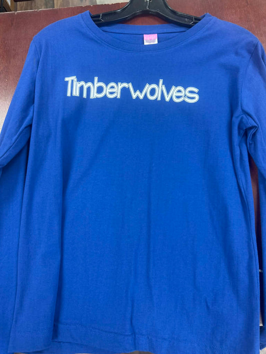 Timberwolves Long Sleeve Tee – Women’s – Medium (One of One)