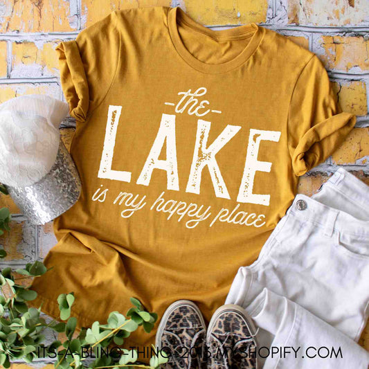 The lake is my happy place