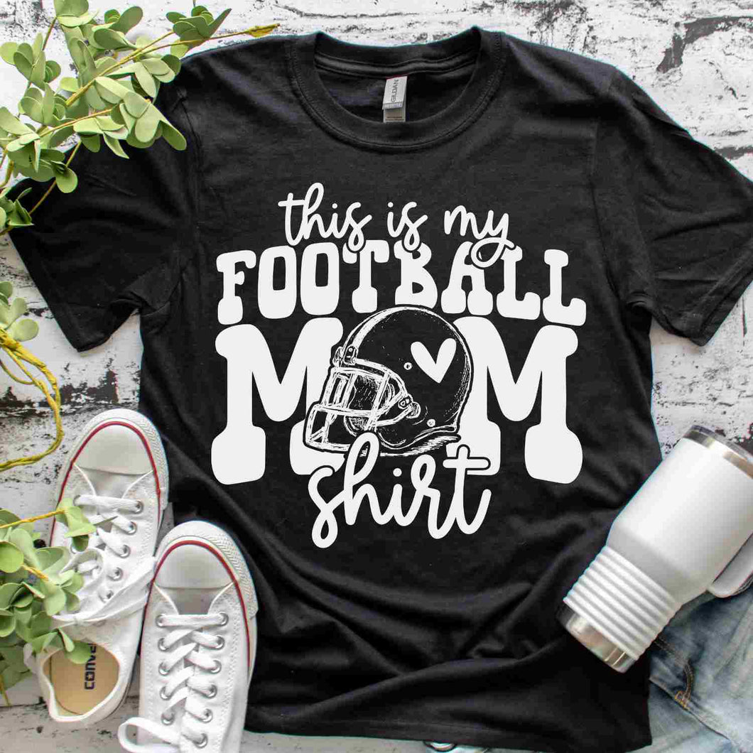 this is my football mom shirt