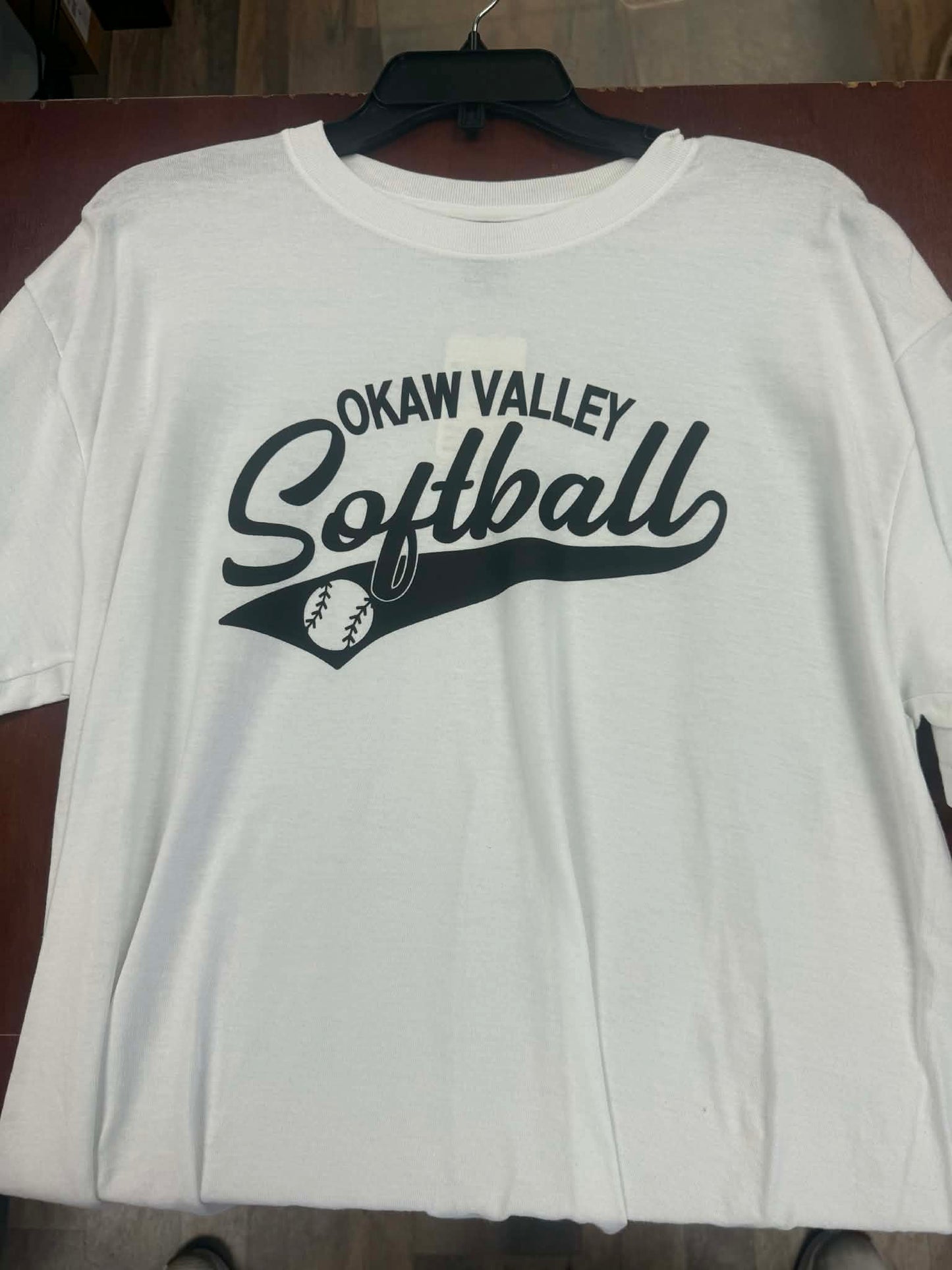 Okaw Valley Softball Tee – Adult Large (One of a Kind)
