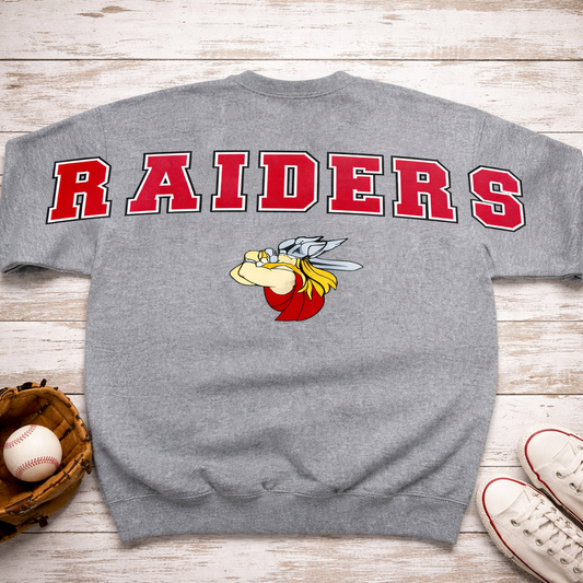 Custom Team Spirit Crewneck Sweatshirt – Personalized Name & Team Colors
