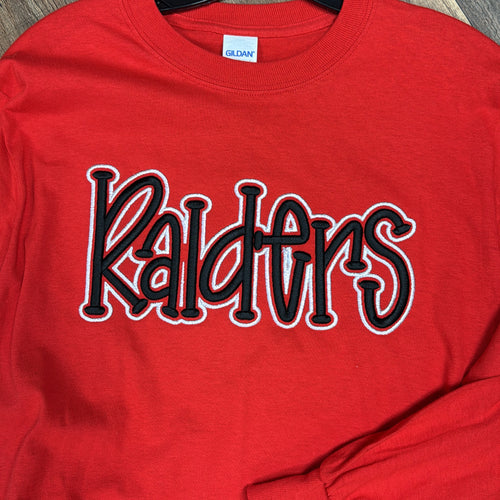 Raiders Puff Embroidery