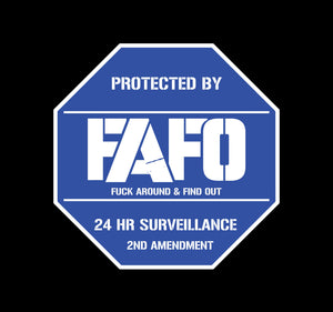 FAFO 2nd Amendment Decal