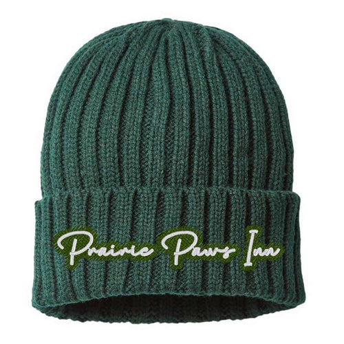 Prairie Paws Inn Embroidered Beanie