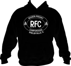 River-Front Campground Full Chest Sweatshirts