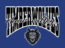 Load image into Gallery viewer, Timberwolves Okaw Valley Logo Fall 23