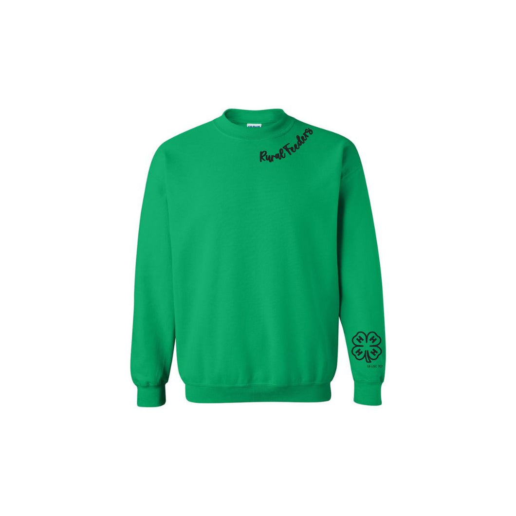 Rural Feeders 4H Club Embroidered Crewneck