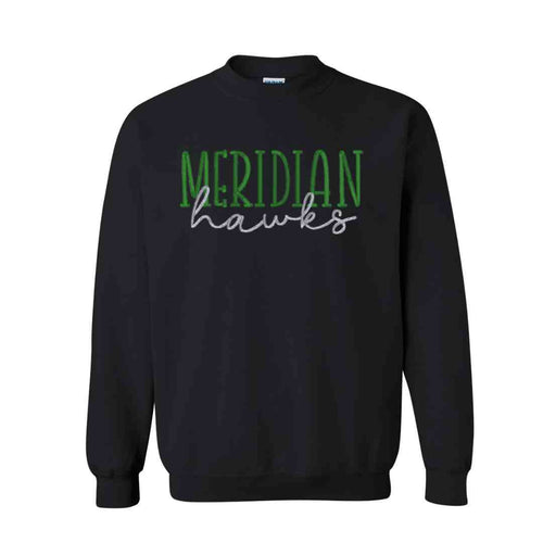 Meridian Hawks Embroidered Sweatshirt