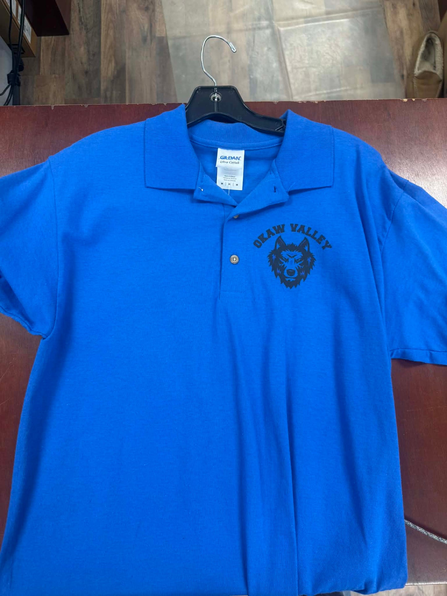 Okaw Valley Timberwolves Polo – Adult Medium (One of a Kind)