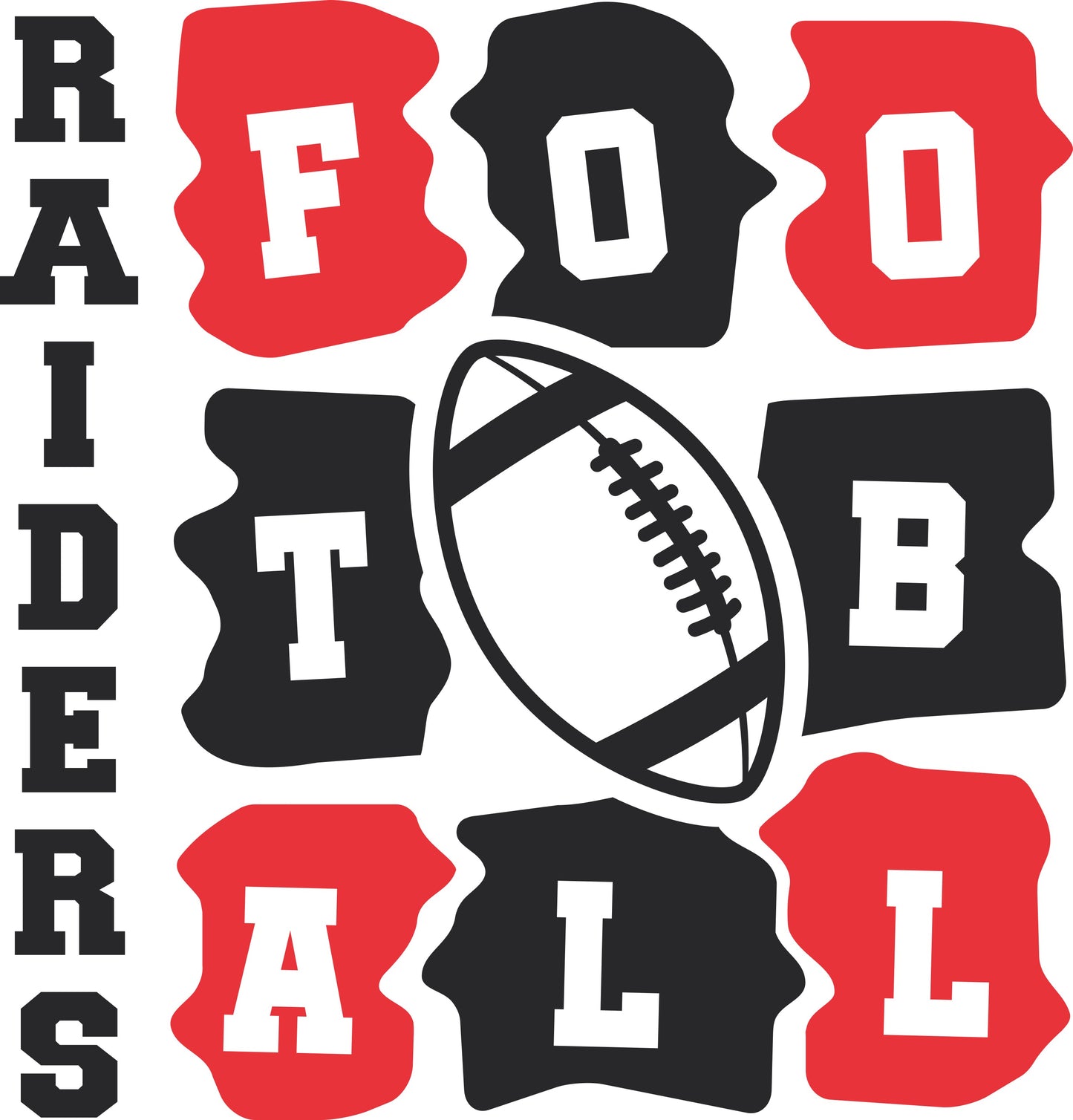 RAIDERS football #4 YOUTH sizes