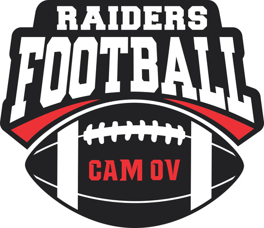 CAMP CAM OV football Youth Sizes - GILDAN BRAND