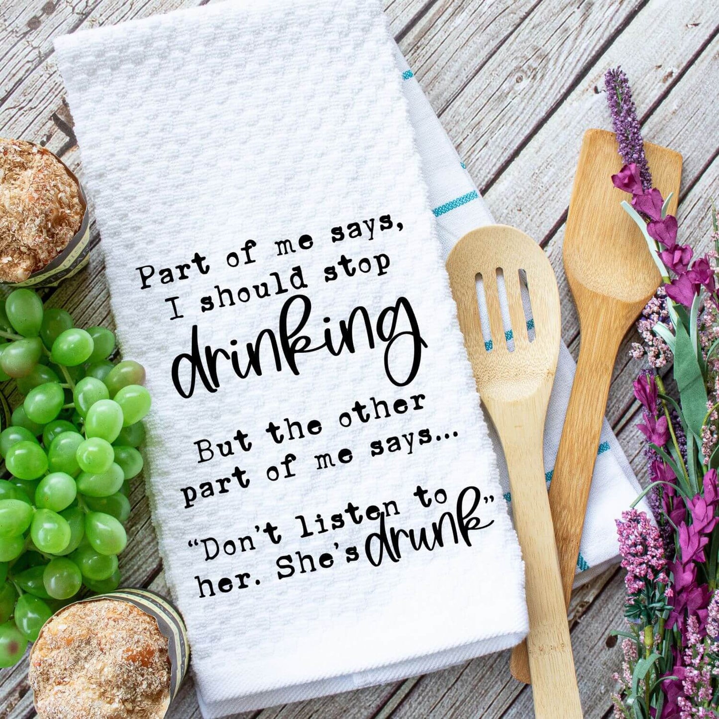 part of me says I should stop drinking