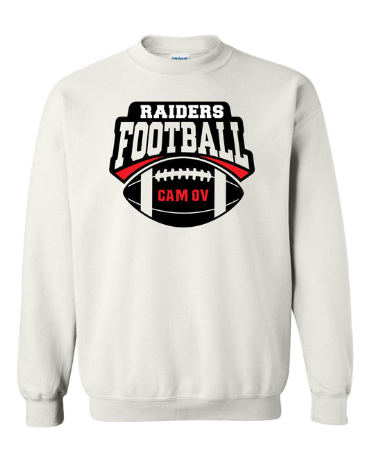 CAMP CAM OV football sweatshirts ADULT SIZES - GILDAN BRAND