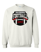 Load image into Gallery viewer, CAMP CAM OV football sweatshirts ADULT SIZES - GILDAN BRAND