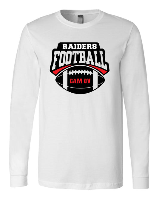 CAM OV football t-shirts ADULT SIZES - BELLA BRAND