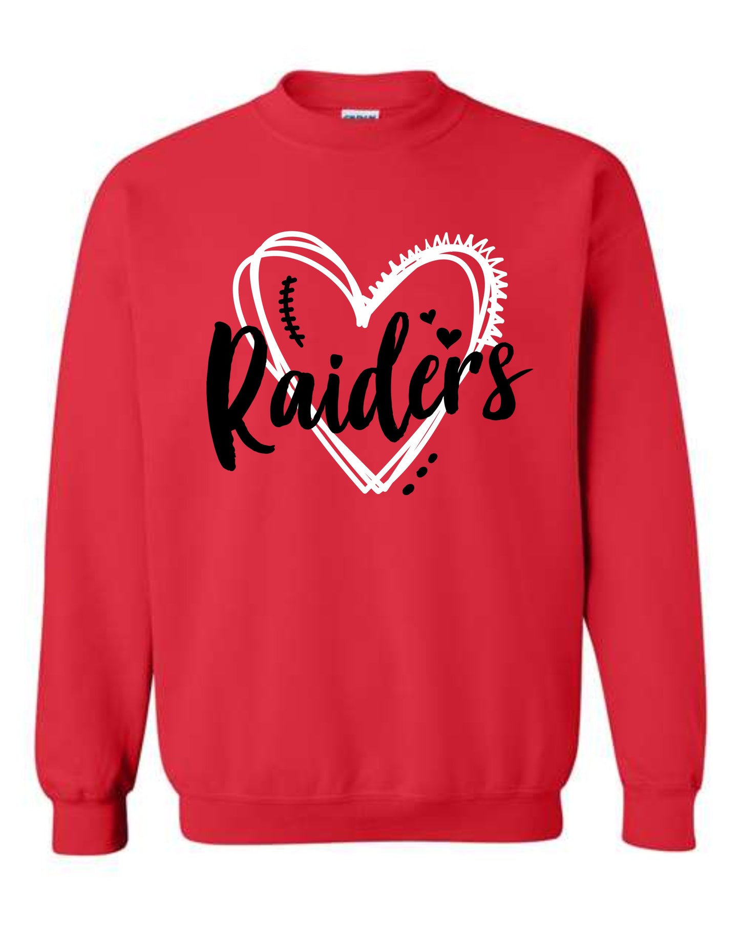 Raiders heart laces Sweatshirts