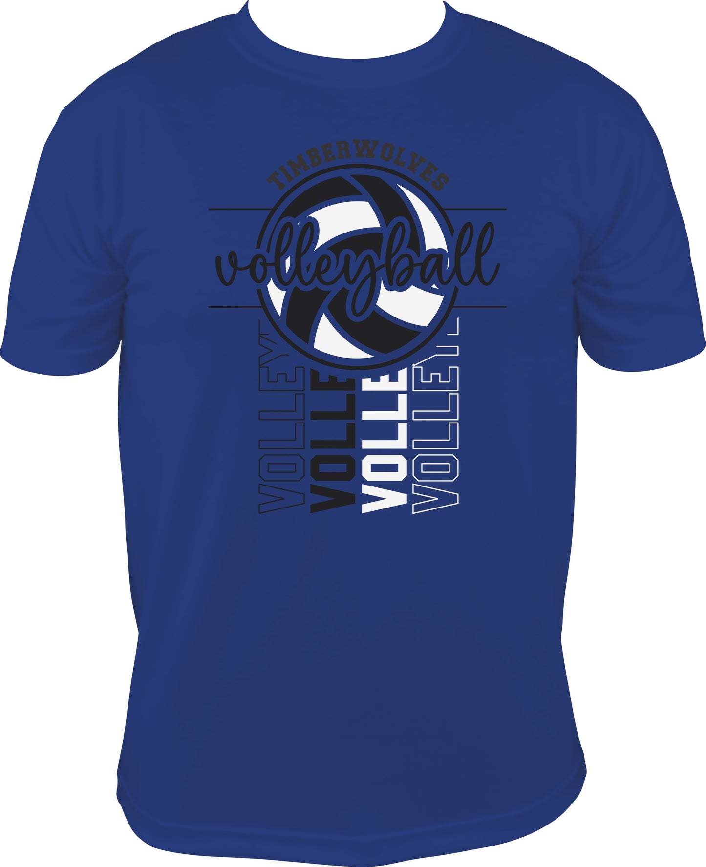 Timberwolves Volleyball #1 Tshirts