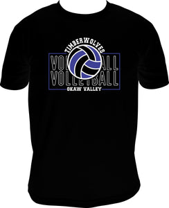 Timberwolves Volleyball #3 Youth Sizes