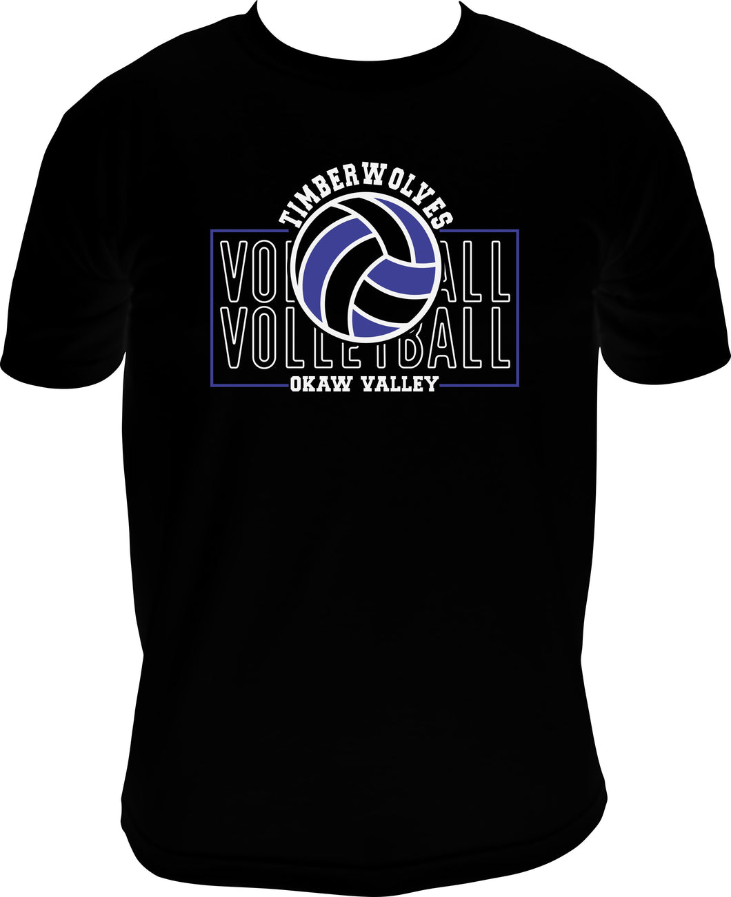 Timberwolves Volleyball #3 Tshirts