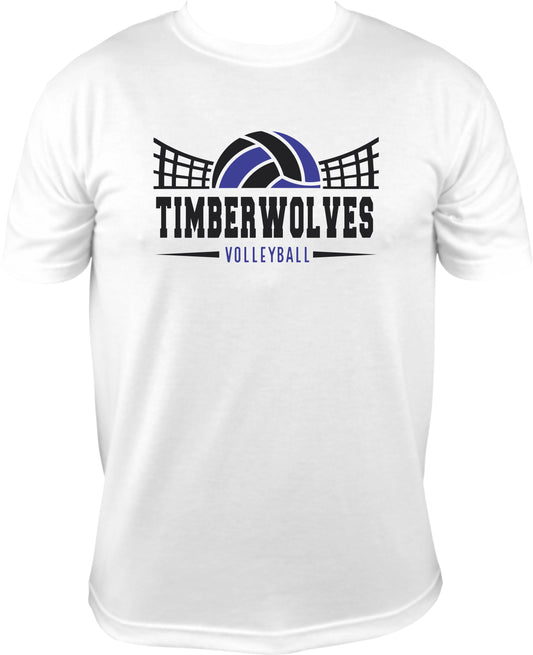 Timberwolves Volleyball #4 Tshirts