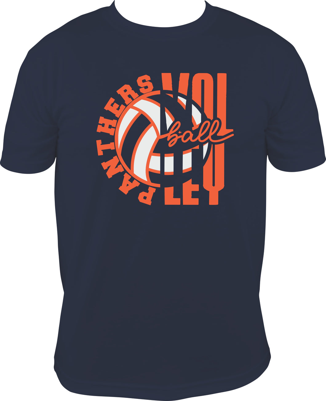 Panthers Volleyball #4 Tshirts