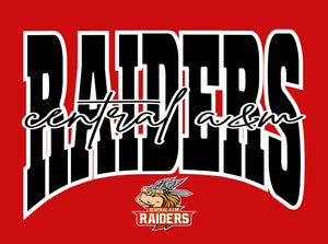 Raiders central a&m Logo Fall 23