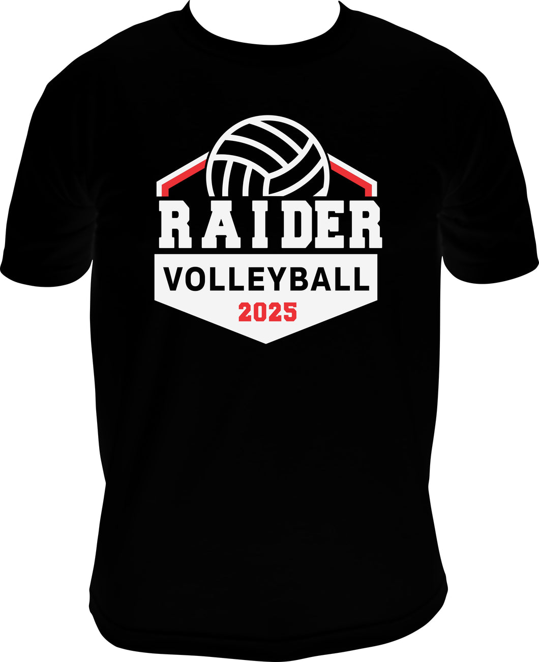 Raider Volleyball 2025 Youth Sizes