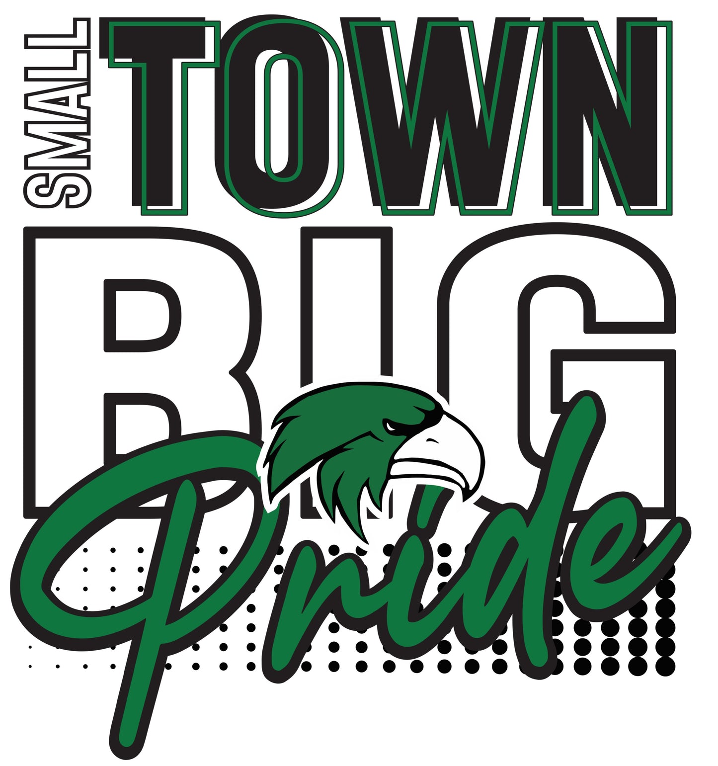 Small Town Big Pride Hawks Tshirts
