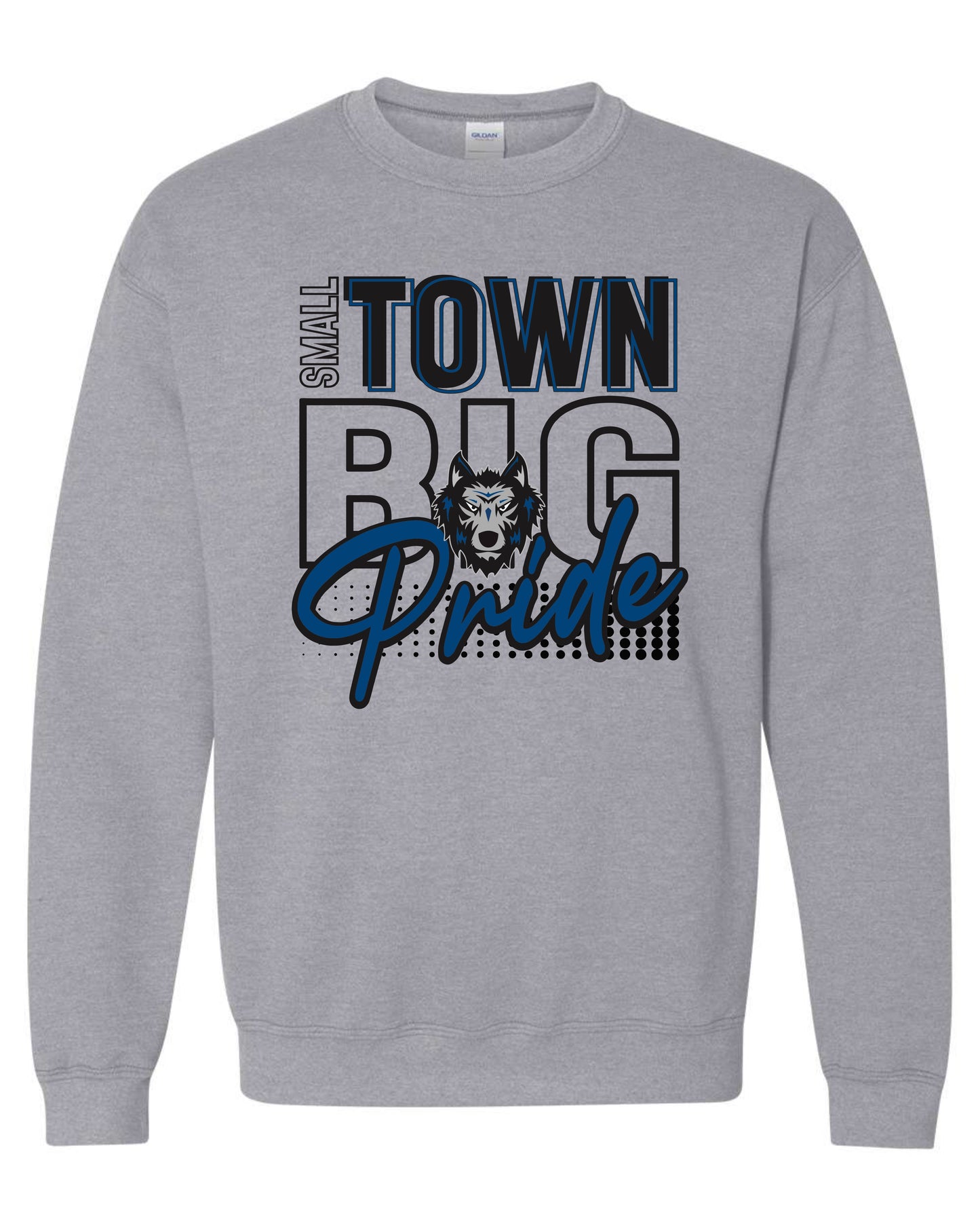 Small Town Big Pride Timberwolves sweatshirts