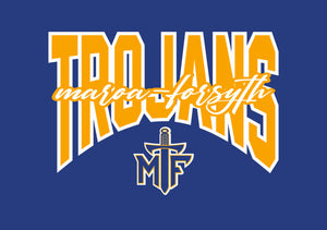 Trojans Maroa Forsyth Logo Fall 23