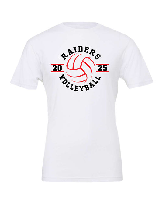 Raiders volleyball 2025 t-shirts Adult Sizes - BELLA BRAND