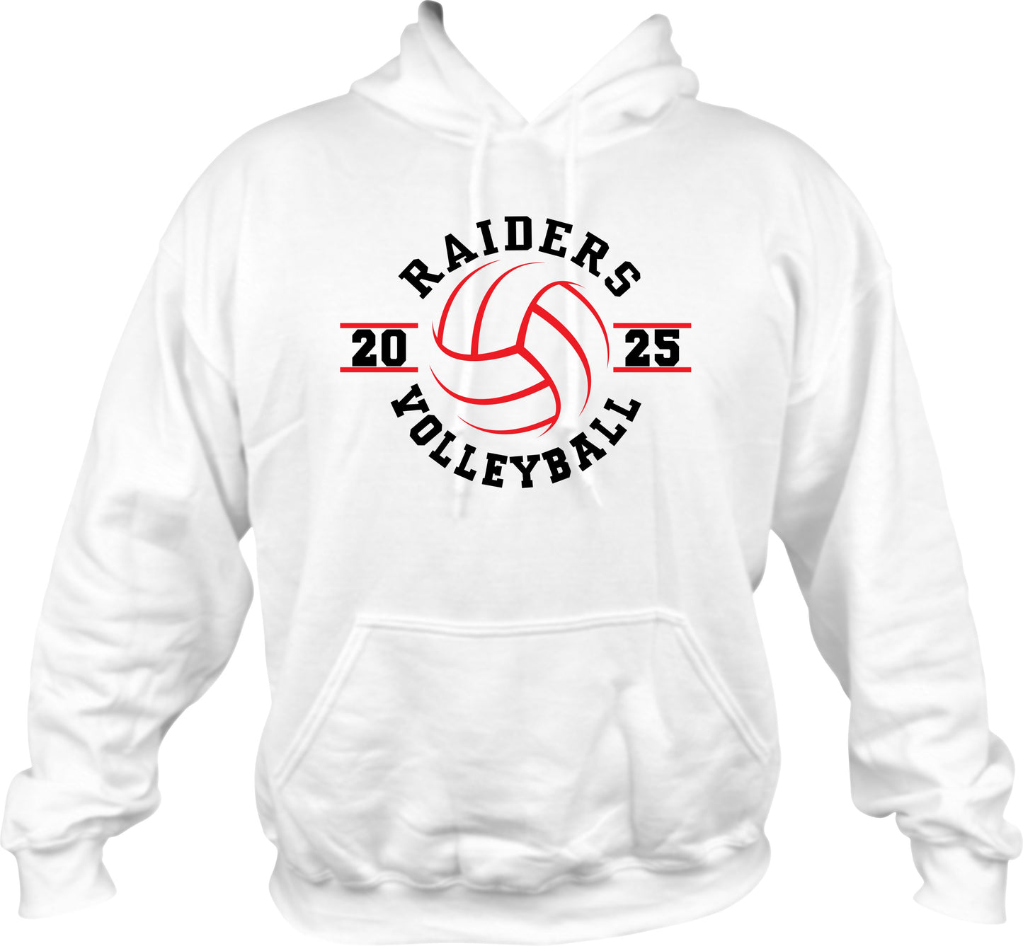 Raiders volleyball 2025 sweatshirts Adult Sizes - GILDAN BRAND