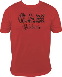 CAM Raiders Glitter T-Shirt