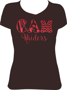 CAM Raiders Glitter T-Shirt