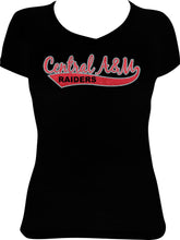 Load image into Gallery viewer, Central A&amp;M Tail Design T-Shirt