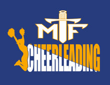 Load image into Gallery viewer, MTF Cheerleading Heart Design