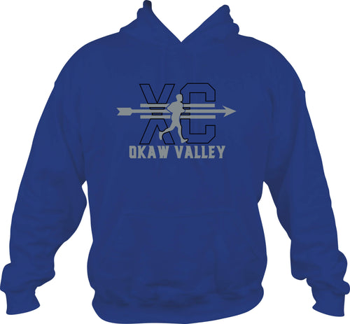 OKAW VALLEY CROSS COUNTRY Hooded Sweatshirt