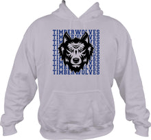 Load image into Gallery viewer, Timberwolves Wolf Inside Hoodie &amp; Long Sleeve