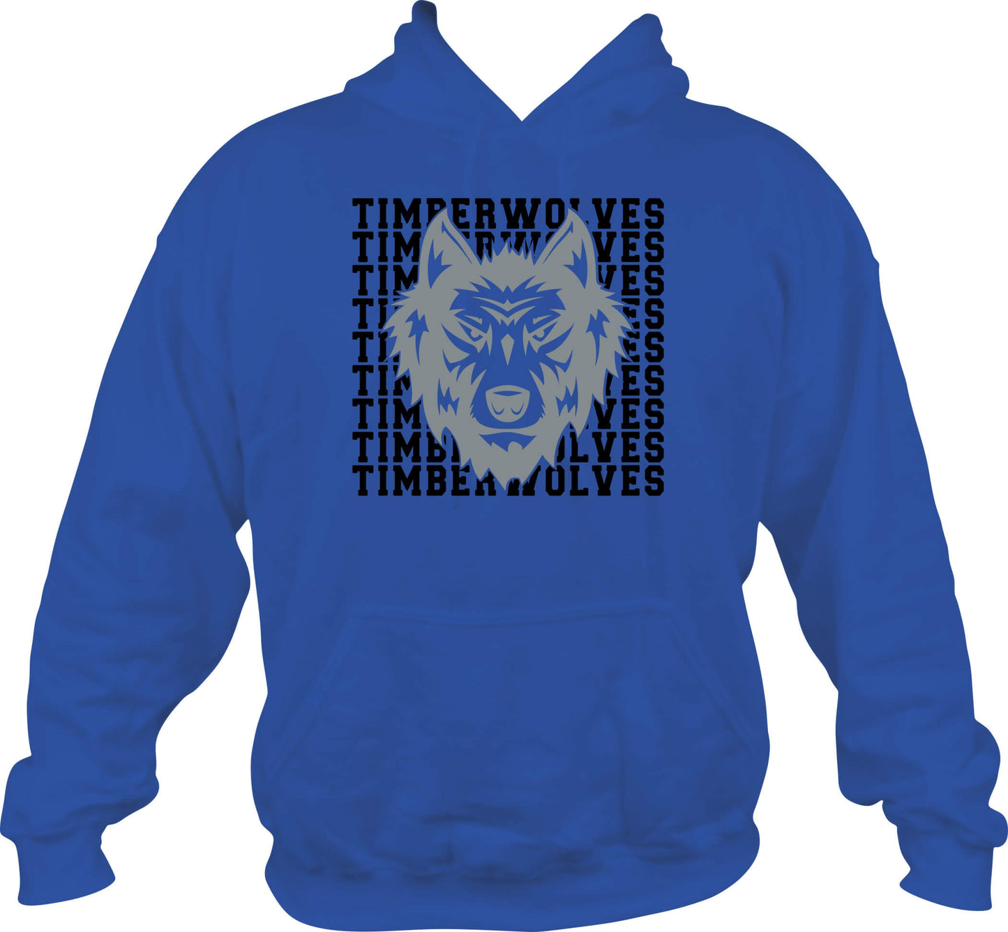 Timberwolves Wolf Inside Hoodie & Long Sleeve