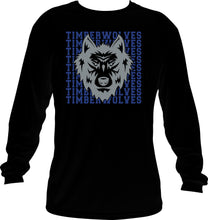 Load image into Gallery viewer, Timberwolves Wolf Inside Hoodie &amp; Long Sleeve