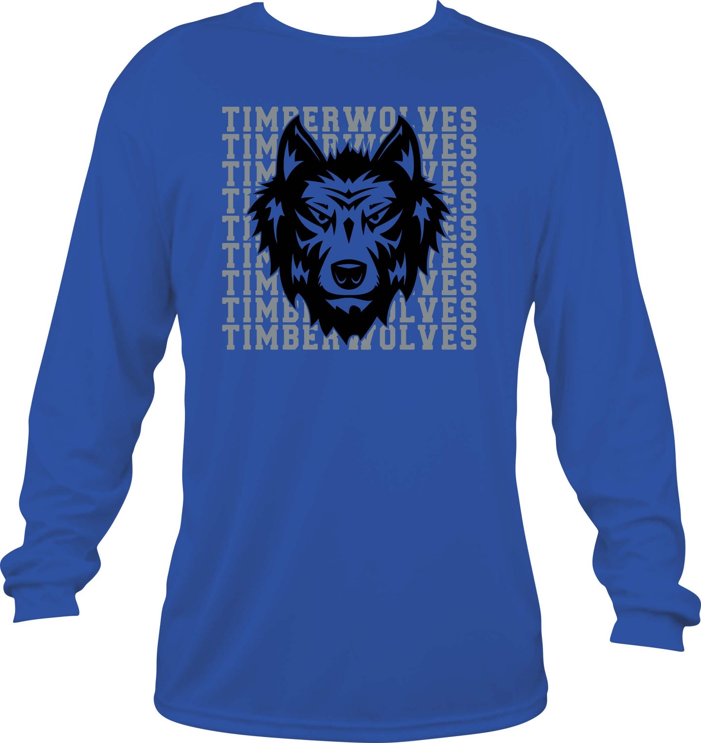 Timberwolves Wolf Inside Hoodie & Long Sleeve