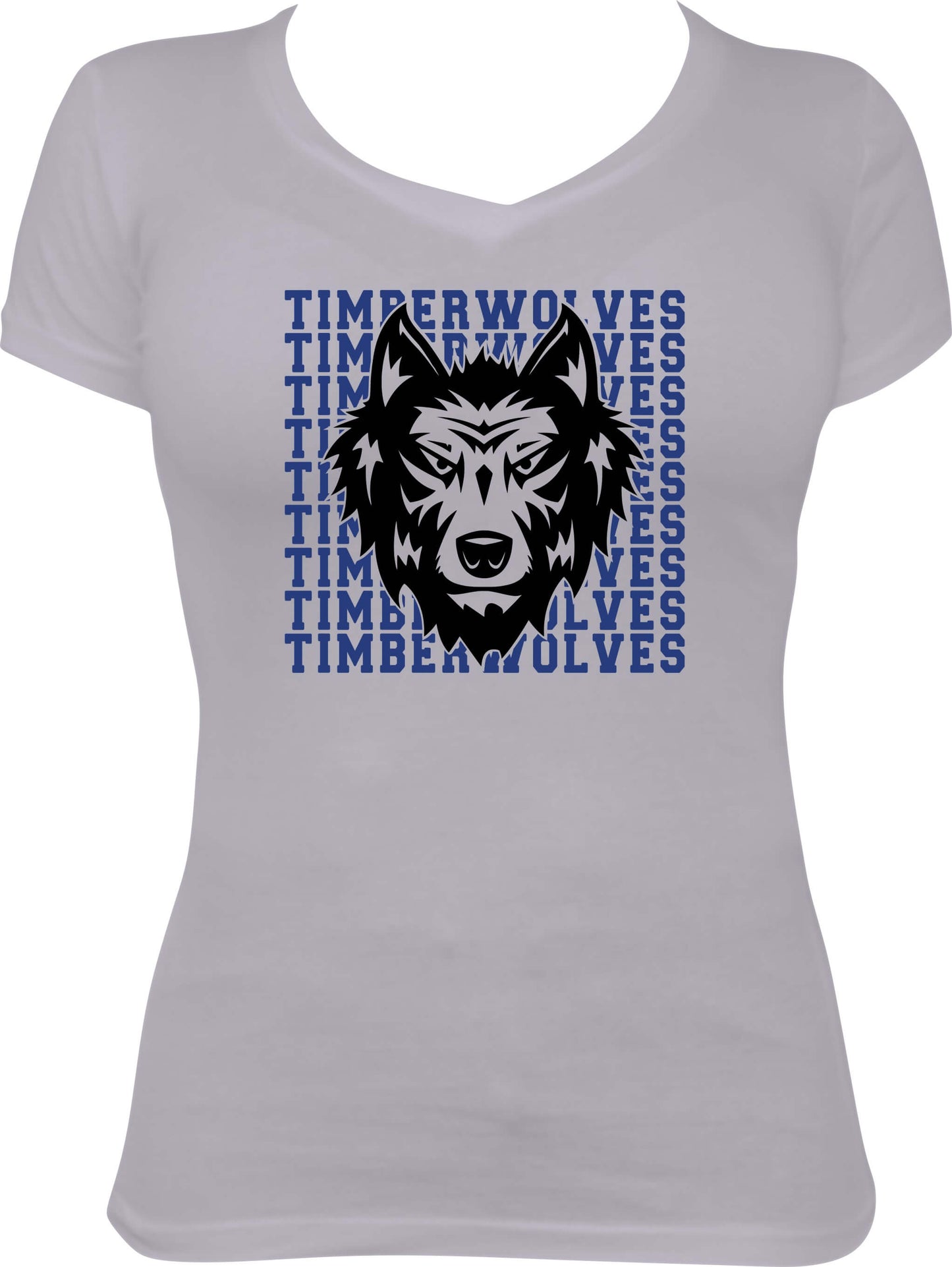 Timberwolves Wolf Inside Short Sleeve