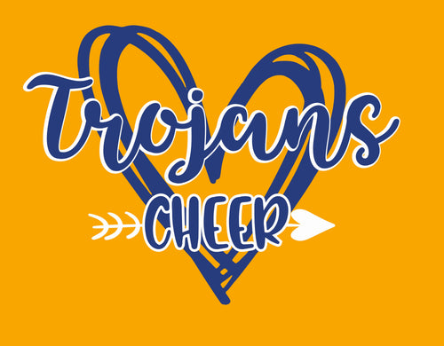 MTF Cheerleading Heart Design